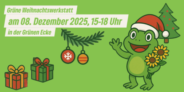 Hechtadvent in der Grünen Ecke - Weihnachtsbasteln ab 15 Uhr