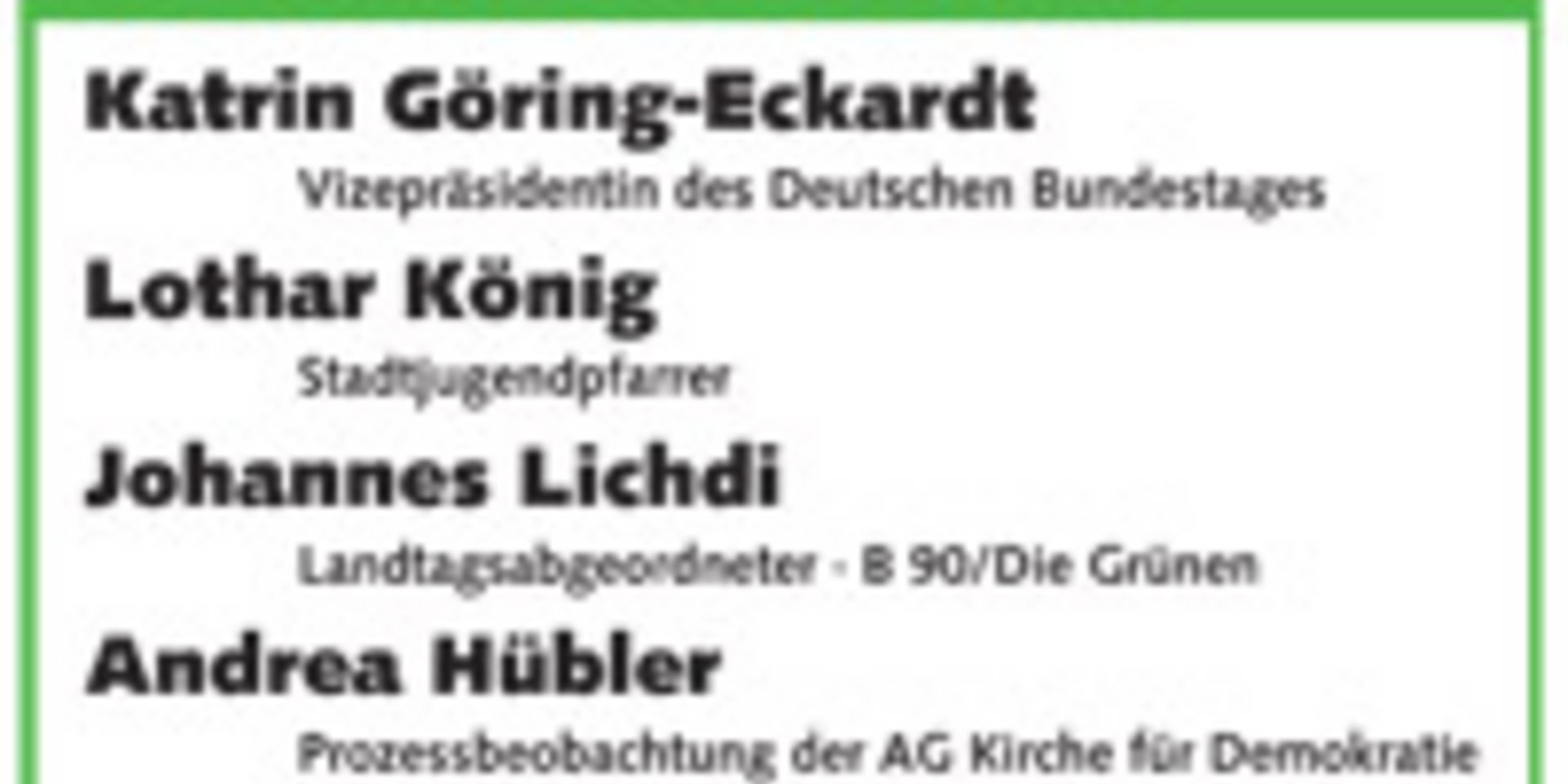 bürgerechte – klein geschrieben! In welcher Verfassung ist Sachsen?