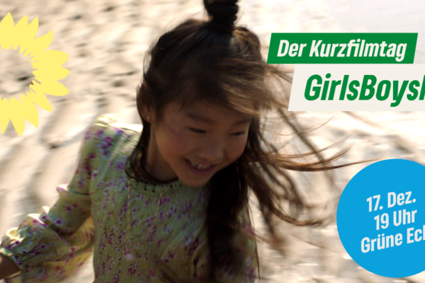 Der Kurzfilmtag GirslBoysMix am 17. Dezember 2025 ab 19 Uhr in der Grünen Ecke, Bischofplatz 6 Dresden