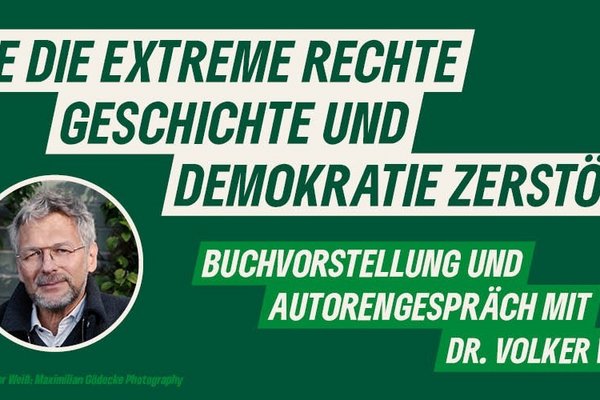 Buchvorstellung und Autorengespräch mit Dr. Volker Weiß und MdL Valentin Lippmann